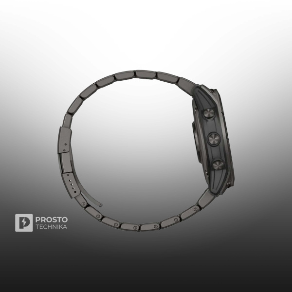 Умные часы GARMIN D2 Mach 1 Pro Aviator c вентилируемым титановым браслетом (010-02804-81)